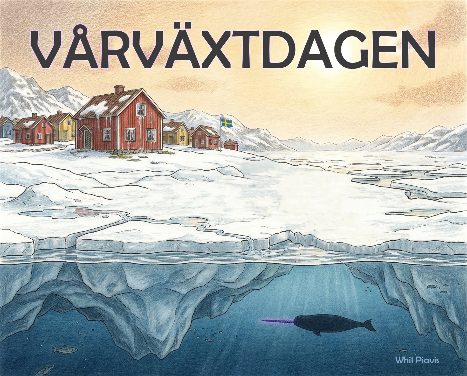 Video preview of the Vårväxtdagen picture book